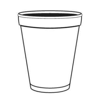 Foam 12oz Cup