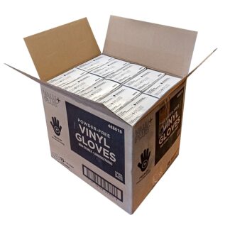 GLOVE, VINYL MEDIUM POWDER-FREE NATURAL AMBIDEXTROUS