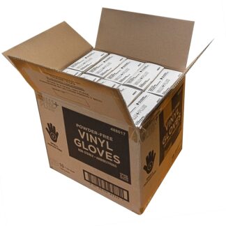 GLOVE, VINYL SMALL POWDER-FREE NATURAL AMBIDEXTROUS
