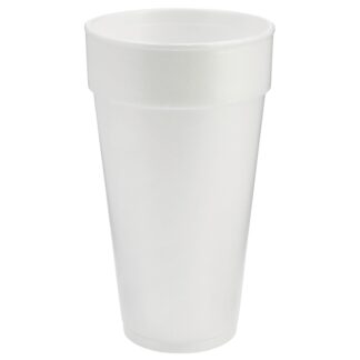 CUP, FOAM 20 OZ WHITE