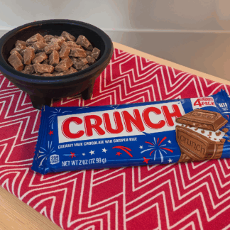 CHOCOLATE CRUNCH, SWEET TREAT WITH CRUNCHY ELEMENT 1/ 1.55 OZ